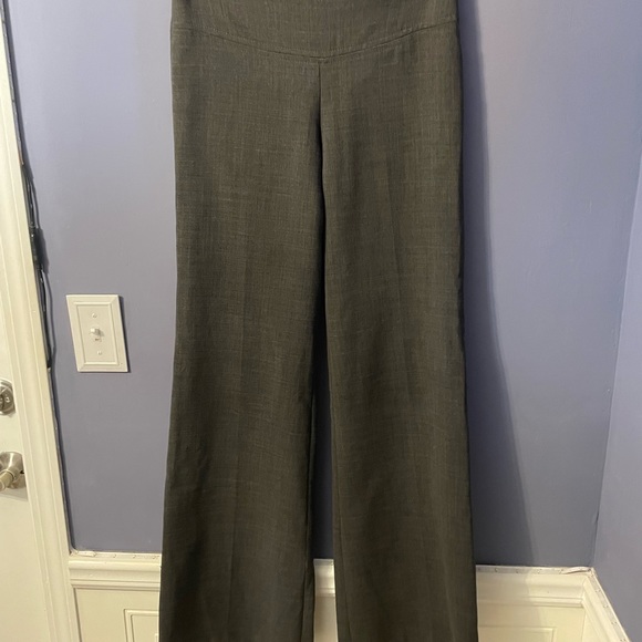 Gray French Connection Wool Trouser Pants 2 - Picture 6 of 9